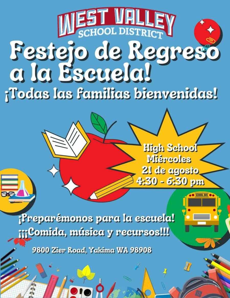 Back to School Flyer Spanish